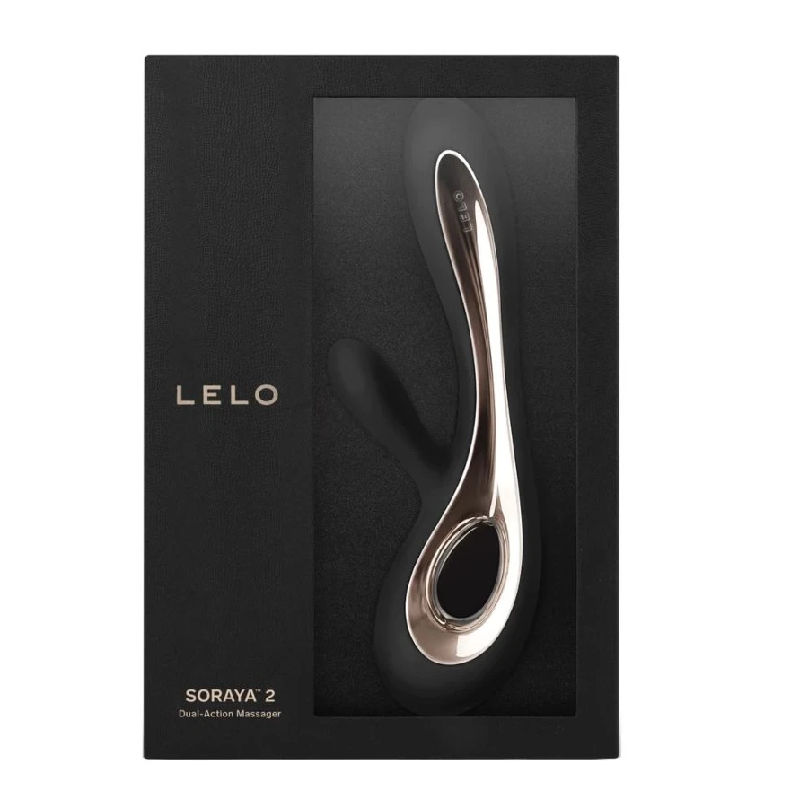 LELO - VIBRATORE CONIGLIO NERO SORAYA 2
